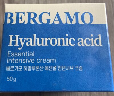 Hyaluronic acid essential intensive cream 제품 사진