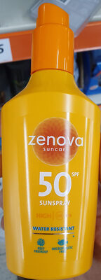 50 SPF Sunspray 제품 사진