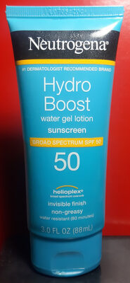 Hydro Boost Water Gel Lotion SPF 50 제품 사진