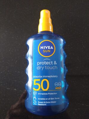 Nivea Sun Protect & Dry Touch SPF50, UVA 4 Stars 제품 사진