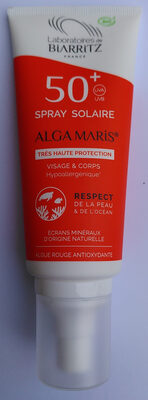 Spray solaire Alga maris 제품 사진