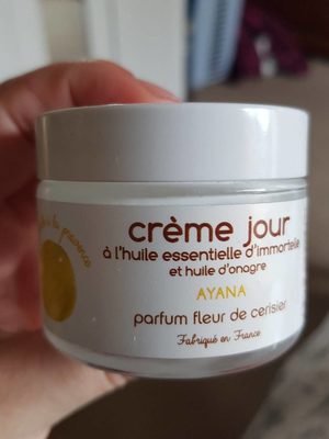 Ayana crème de jour parfum fleur de cerisier 제품 사진