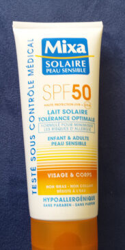 Lait Solaire Tolérance Optimale SPF50 제품 사진