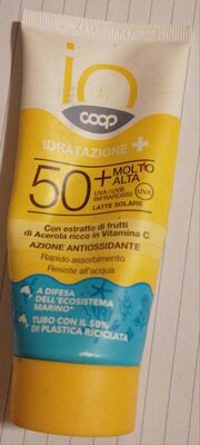 Crema Solare 50+ 제품 사진