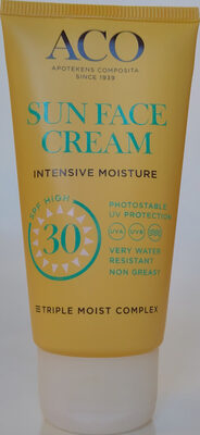 Sun face cream 제품 사진