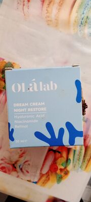 Olalab Dream Cream Night Restore Retinol Gece Yüz Kremi 제품 사진