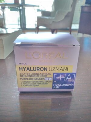 L’Oréal Paris Hyaluron Uzmanı Cilt Dolgunlaştıran Nemlendirici Krem Gece 제품 사진